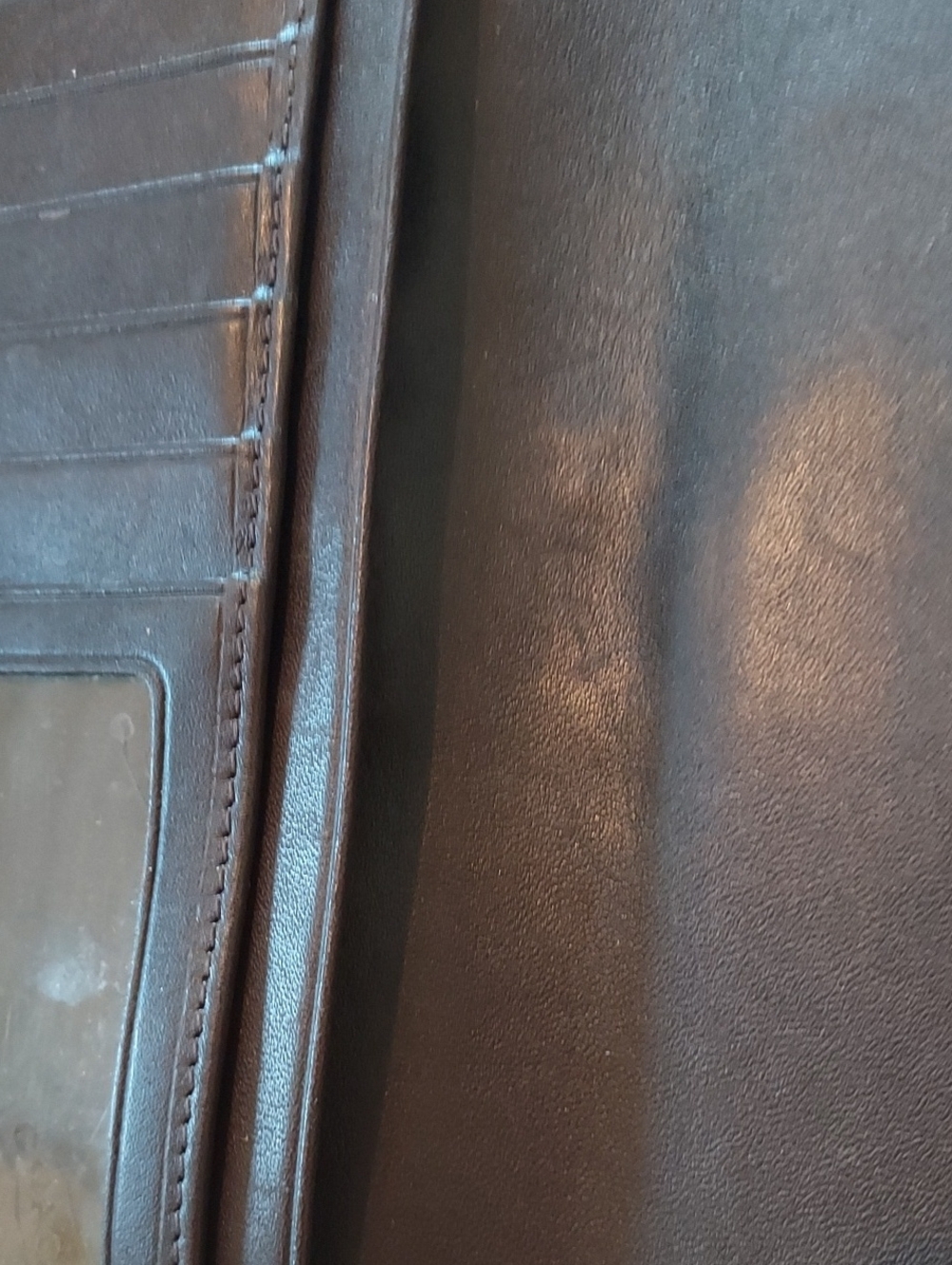 Brown Monogram Coach Wallet - Picture 3 of 7